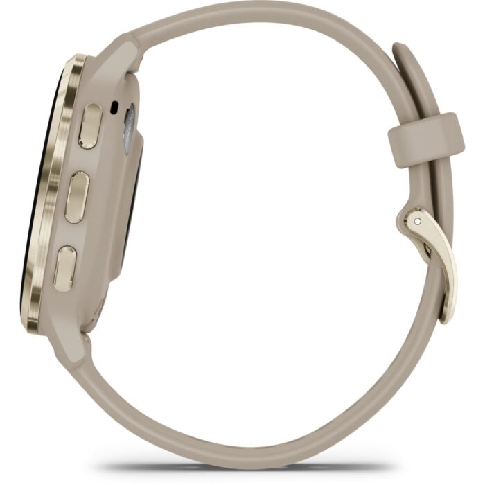 Garmin Venu 3S GPS Smartwatch - french gray/softgold – Bild 2