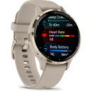 Garmin Venu 3S GPS Smartwatch - french gray/softgold