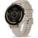 Garmin Venu 3S GPS Smartwatch - french gray/softgold