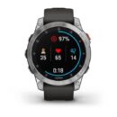 Garmin Epix (Gen 2) GPS Smartwatch - schiefergrau/silber