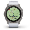 Garmin Epix Pro (Gen 2) Sapphire GPS Smartwatch - 51mm - Titanium/Whitestone - B-Ware
