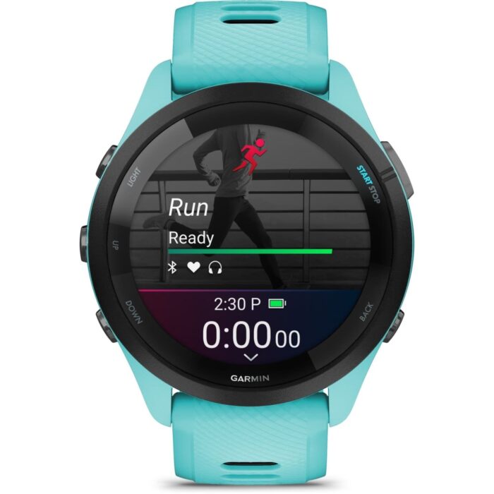 Garmin Forerunner 265 GPS Laufuhr - weiß/dunkelblau – Bild 6