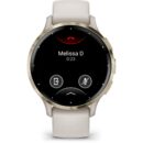Garmin Venu 3S GPS Smartwatch - elfenbein/softgold