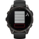 Garmin fenix 8 AMOLED Sapphire GPS Smartwatch - 47mm - Schwarz/Titan Carbongrau DLC