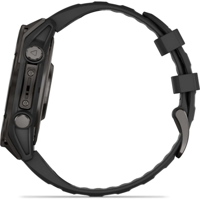 Garmin fenix 8 AMOLED Sapphire GPS Smartwatch - 47mm - Schwarz/Titan Carbongrau DLC – Bild 5