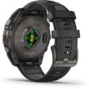Garmin fenix 8 AMOLED Sapphire GPS Smartwatch - 47mm - Schwarz/Titan Carbongrau DLC