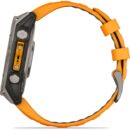 Garmin fenix 8 AMOLED Sapphire GPS Smartwatch - 47mm - Graphit/Spark Orange Titan