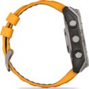 Garmin fenix 8 AMOLED Sapphire GPS Smartwatch - 47mm - Graphit/Spark Orange Titan