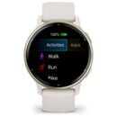 Garmin vivoactive 5 GPS Smartwatch - Elfenbein/Cremegold