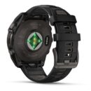 Garmin fenix 8 Sapphire Solar GPS Smartwatch - 47mm - Graphit/Carbon Gray Titan DLC