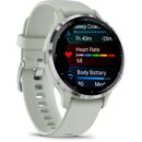 Garmin Venu 3S GPS Smartwatch - salbeigrau/silber
