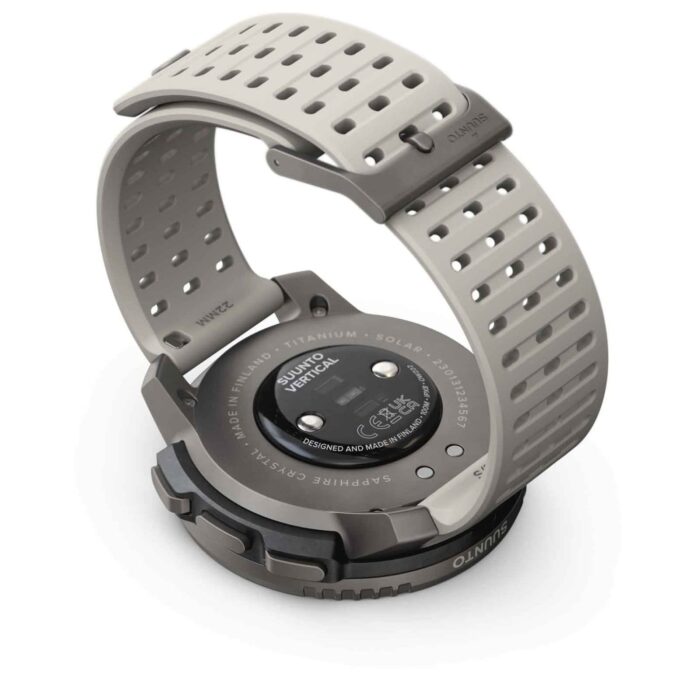 Suunto Vertical Titanium Solar GPS Multisport-Uhr - Sand – Bild 4