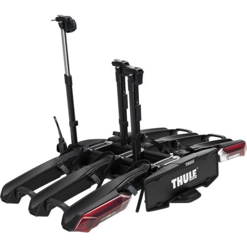 Thule Epos 3 Klappbarer Anhängerkupplungs-Fahrradträger für 3 Fahrräder - Schwarz